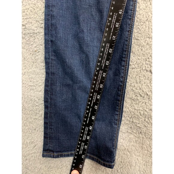 USA Hudson 31 Denim Blue Jeans Bootcut Straight Leg Dark Wash - Picture 12 of 14